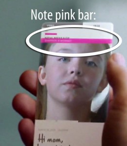Note the pink bar indicating Shannon's emotion